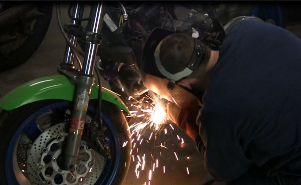 Welding on a Motorcycle Highlight Shortage of Welders