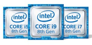 8th Gen Intel Processors, Six Core CPUs